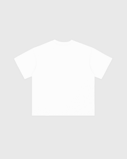 Leo's Barbershop Tee - White